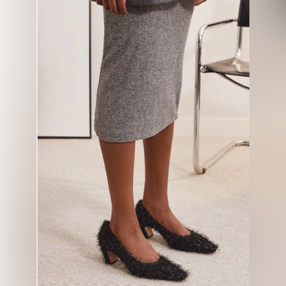 NWT Flattered Iggy Textile Black size 39